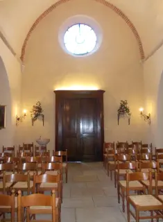 Interno controfacciata - Parrocchiale di San Massimo a Isasca