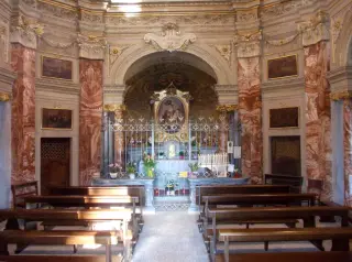 Interno - Santuario della Madonna delle Grazie a Cherasco