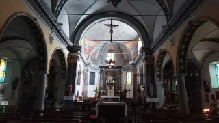 Interno - Parrocchiale di San Martino a Trarego ViggionaFrazione Trarego