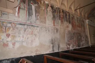 Affreschi - Santuario della Madonna dei Campi a Landiona