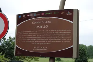 Pannello illustrativo - Parrocchiale Cripta di Sant'Olimpio o San Pietro o San Biagio a Lenta