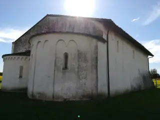 Absidi - Chiesa della Madonna dei Campi o di Campagna a Lenta