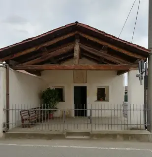 Facciata - Oratorio di San Rocco a Lenta