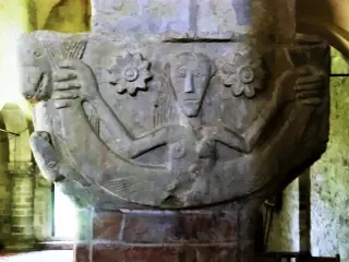 Capitello - Particolare - Chiesa di San Secondo a Cortazzone