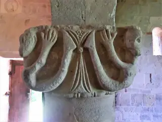 Capitello - Particolare - Chiesa di San Secondo a Cortazzone