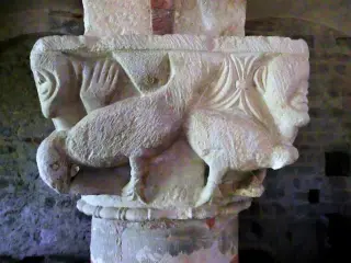 Capitello - Particolare - Chiesa di San Secondo a Cortazzone