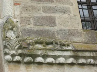 Facciata - Particolare - Chiesa di San Secondo a Cortazzone