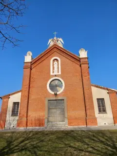 Facciata - Santuario della Madonna della Neve a Lequio Berria