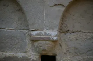 Peduccio antropomorfo - Chiesa o Pieve della Madonna della Pieve o di Santa Maria a Cortemilia