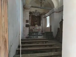 Interno - Cappella di San Giovanni Battista a BoccioletoFrazione Oro Mezzano