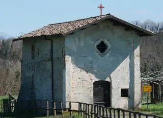 Vista - Cappella di San Nazario a LesegnoFrazione Prata