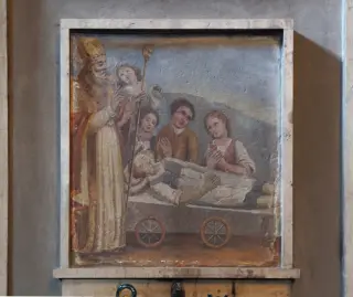 Funerale della Beata Panacea - Chiesa di Santa Marta o del Santissimo Sacramento a Borgosesia