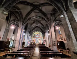 Interno - Santuario di Santa Maria Assunta a Serralunga di CreaFrazione Santuario di Crea